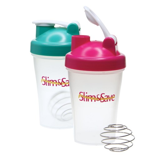 Slim save shaker cup - 2x,