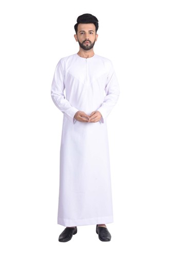 Omani cotton mens jubba - omani, thobe