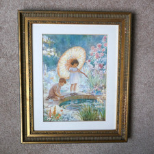 Vintage framed Margaret