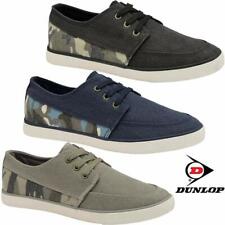 Mens Lace Up Casual Canvas