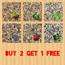 BBQ SMOKING WOOD CHIPS FOOD SMOKER WOOD >>>BUY 2 GET 1 FREE<<< BEST QUALITY 