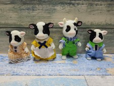 Sylvanian Families Buttercup Friesian Cow Family Calico Critters Gripping Hands