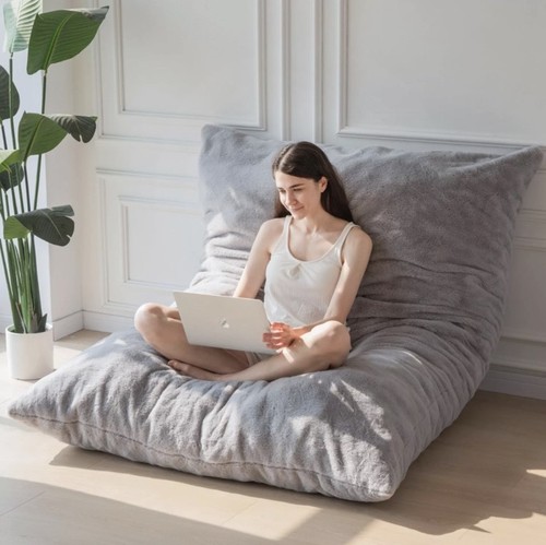 Maxyoyo plush grey faux fur - grey,