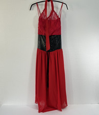 Womens Sleeveless Gothic Dress