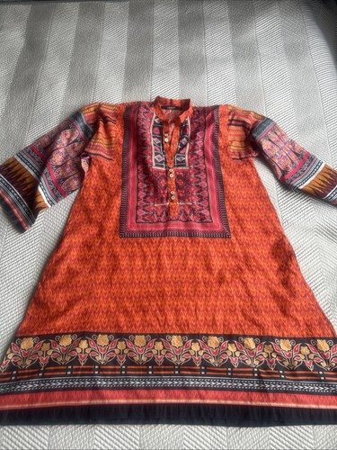 Pakistani women dress size - dress,