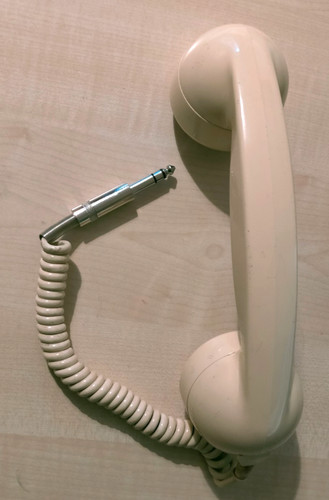 Retro ivory vintage handset - retro,