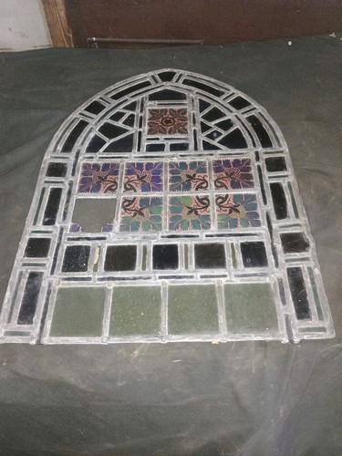 Reclaimed arched leaded - reclaimed,