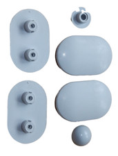 Visions Icon / Shires Icon Toilet Seat BUFFER SET only (grey)   *NON RETURNABLE*