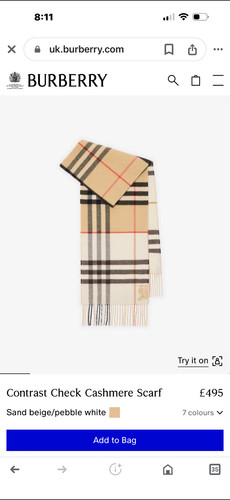 Burberry contrast check - contrast,