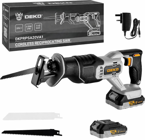 20v cordless reciprocating saw - 20v,
