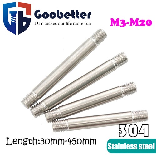 Partial threaded double end - threaded,