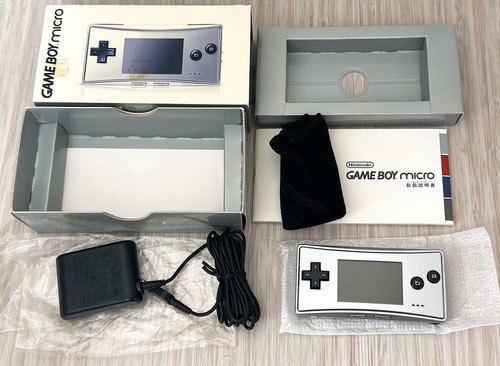 Nintendo gameboy micro silver - gameboy,