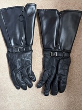 Vintage Leather Bike Gloves
