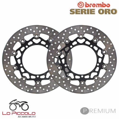 Pair front brake discs - brake,