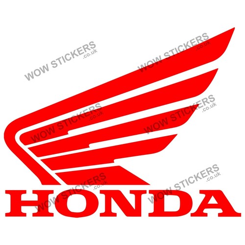 Honda motorbike logo sticker - honda,