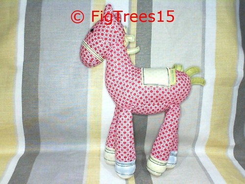 Gingerbread red horse - gingerbread,