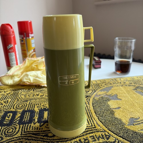 Vintage thermos flask s - vintage,