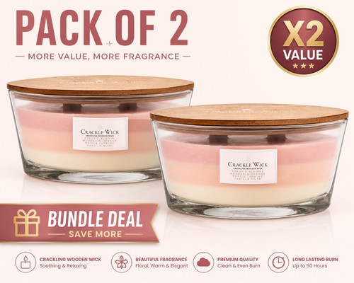 Crackle wick triple layer - 2,