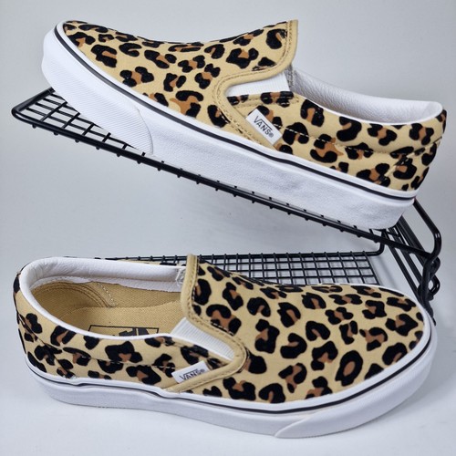 Vans leopard print slip - vans, on
