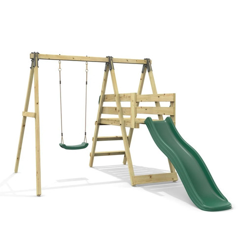 Rebo glide wooden single - glide, swing