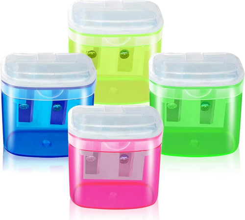 4pcs pencil sharpener with - 4pcs,
