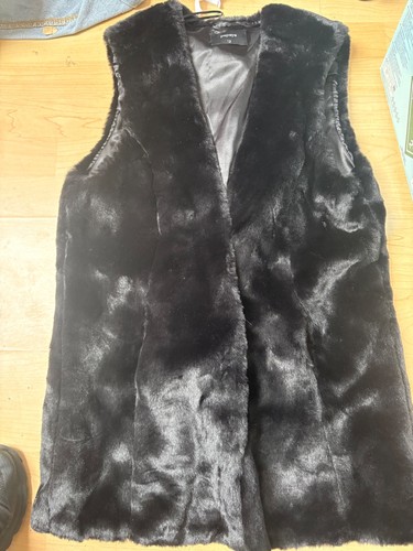 Ladies fur gilet size - size, 12