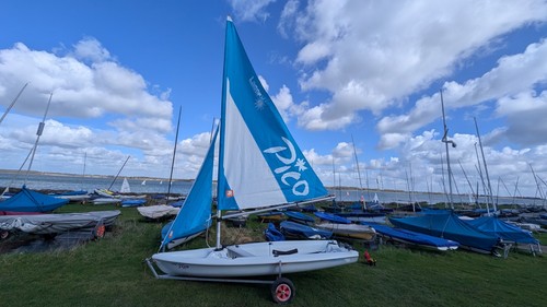 Laser pico dinghy - with, cover