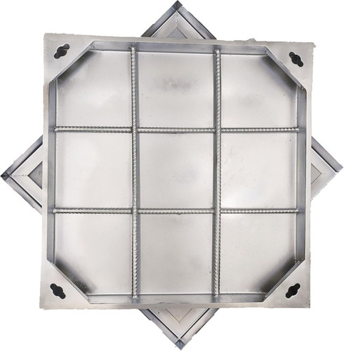 24x24 stainless steel manhole - stainless,