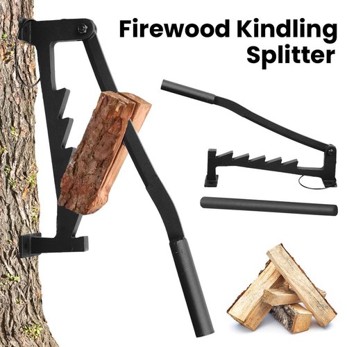 Wall mounted wood kindling - mounted,