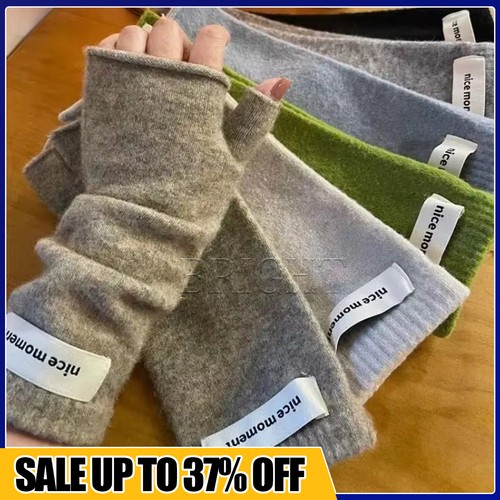 Cashmere long wrist gloves arm - wrist,