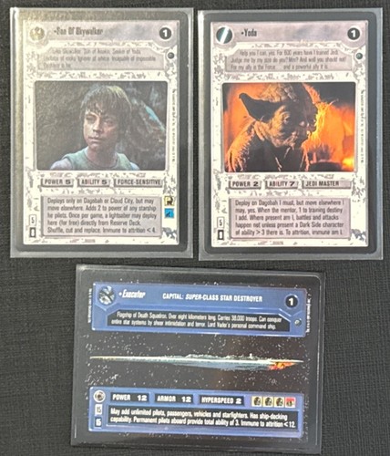Star wars ccg dagobah complete - ccg,