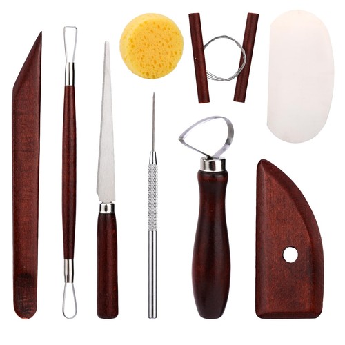 Pottery tools kit clay set - tools,