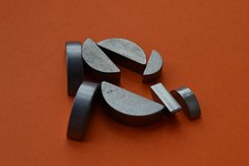 IMPERIAL WOODRUFF KEYS 1/16 3/32 1/8 5/32 3/16 1/4 5/16 3/8  STEEL BS 46 PART 1