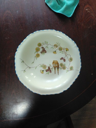 Burslem coronet ware plate - ware,