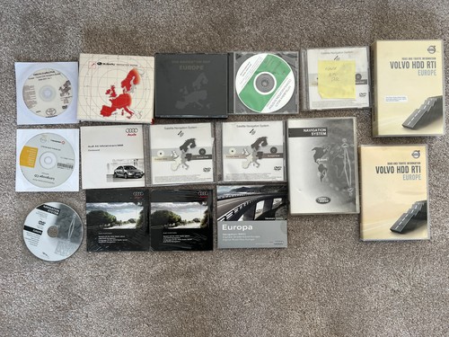 Assorted car sat nav - car, cd
