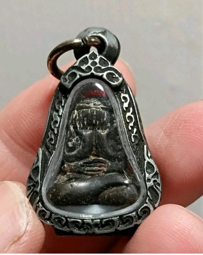 Thai buddha old - thai, blackened