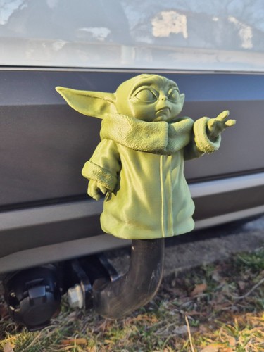 Baby yoda tow - tow, cover