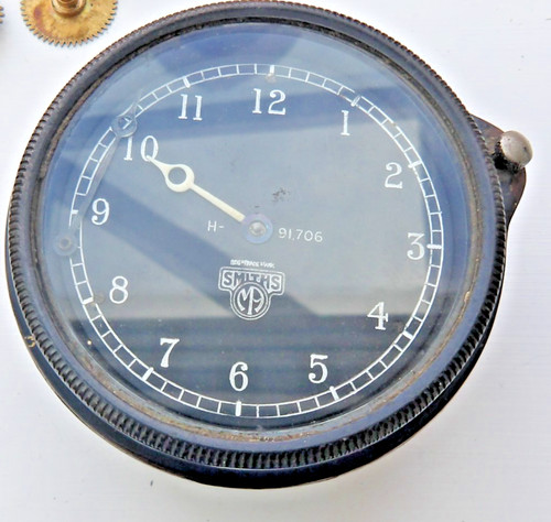 Smiths vintage dashboard clock - dashboard,