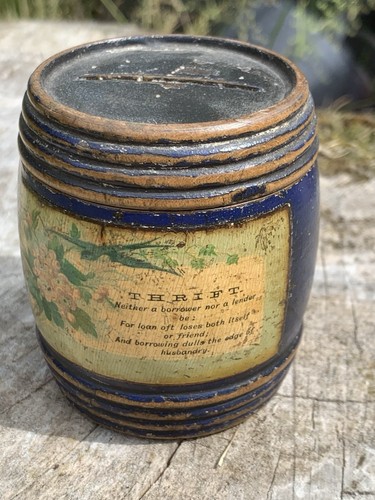 Antique wooden georgian barrel - georgian,