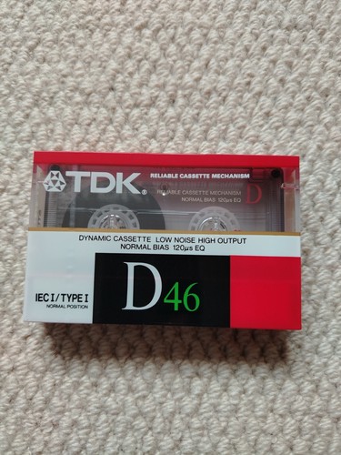 Tdk d46 cassette tape - cassette,
