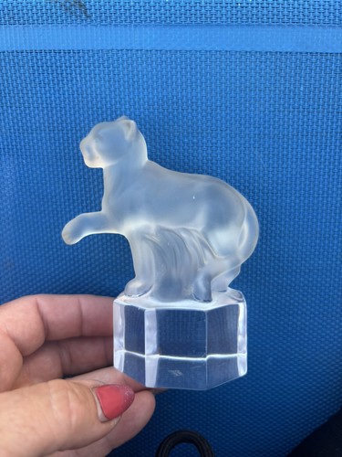 Vintage goebel crystal - crystal, frosted