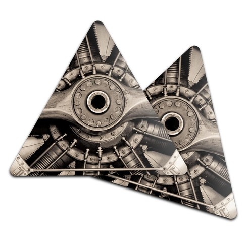 Triangle coaster vintage - triangle,