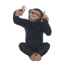 LEONARDO CHEEKY MONKEY PHONE SELFIE ORNAMENT HOME DECOR