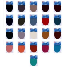 Prym Imitation Suede Repair Patches Iron-on and Sew For Elbow and Knee's