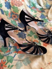 VINTAGE 1920 STRAPPY BLACK