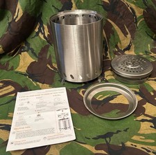 Smokeless  tabletop fire