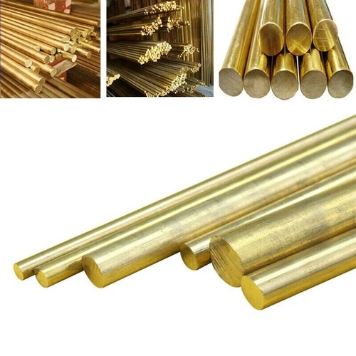 3pcs brass copper round - round, bar