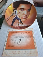 Elvis Presley Delphi Plate Hit