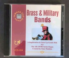 Yamaha Electone AR 100/80 Brass & Military Bands Registrations Floppy Disk