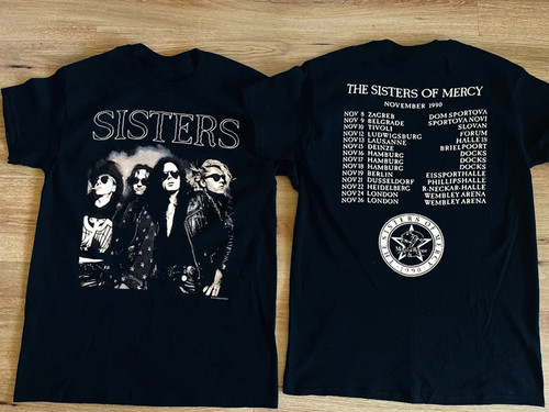 Vtg the sisters mercy - mercy, tour